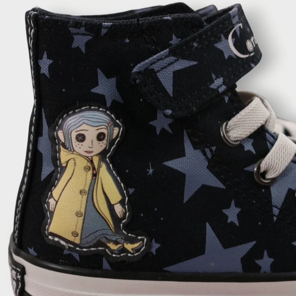 Rare NWB Converse X Coraline Chuck Taylor All Star Size US 11 Kids Laika NEW